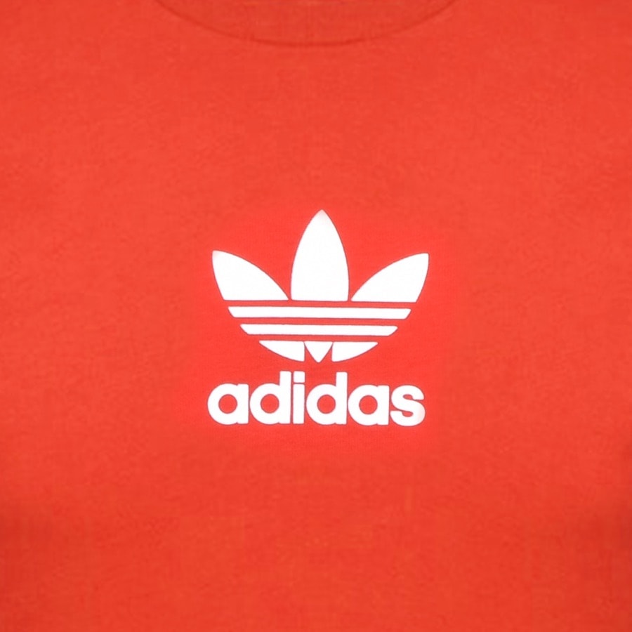 Alternative Image for Productadidas Originals Logo T Shirt Red3